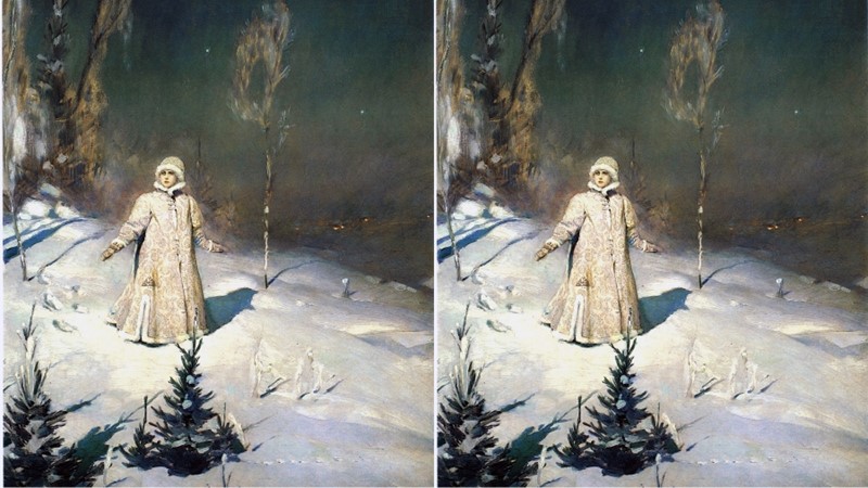 CANLANAN KARDAN KIZ: SNEGUROCHKA