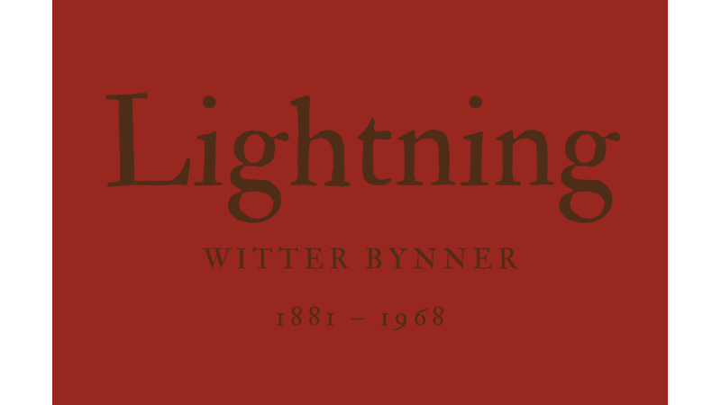 LIGHTNING - WITTER BYNNER
