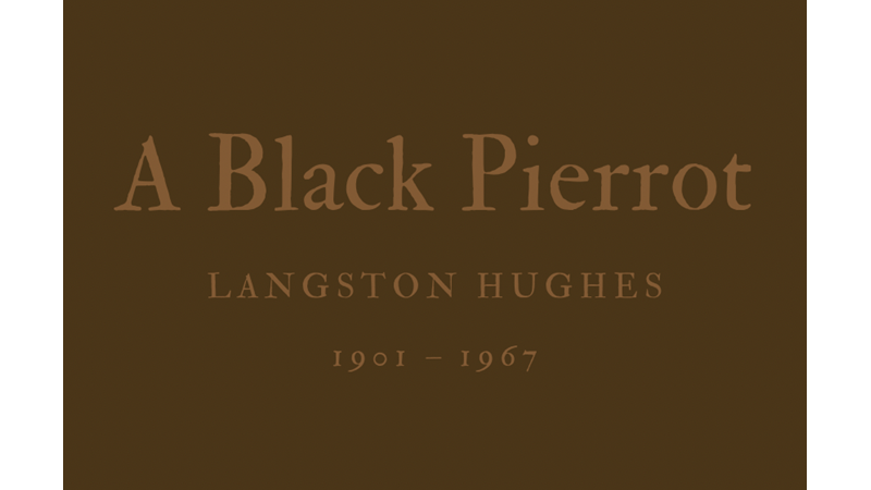 A BLACK PIERROT - LANGSTON HUGHES