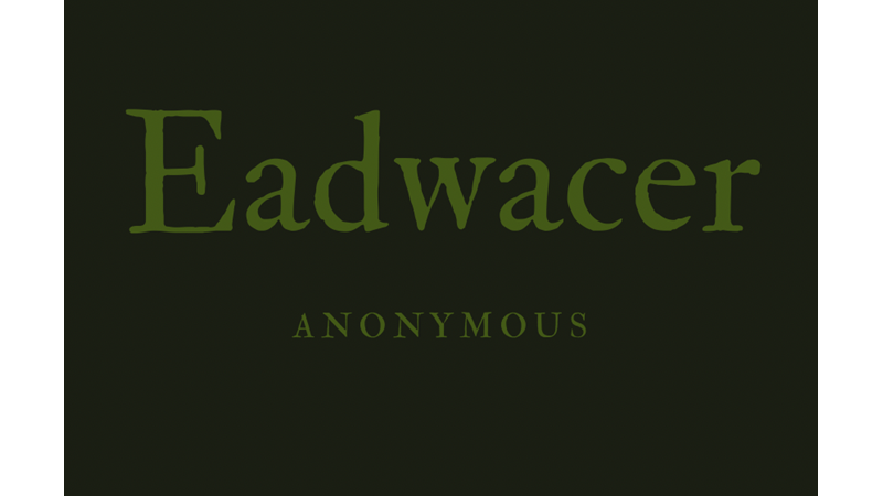 EADWACER - ANONYMOUS
