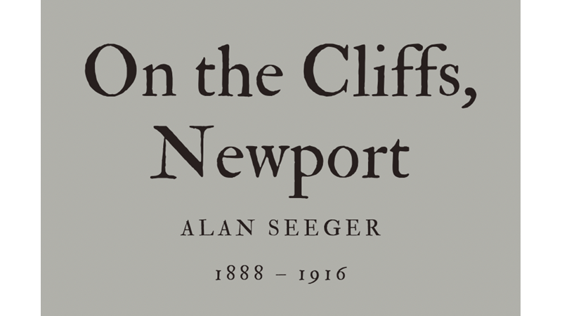 ON THE CLIFFS, NEWPORT - ALAN SEEGER