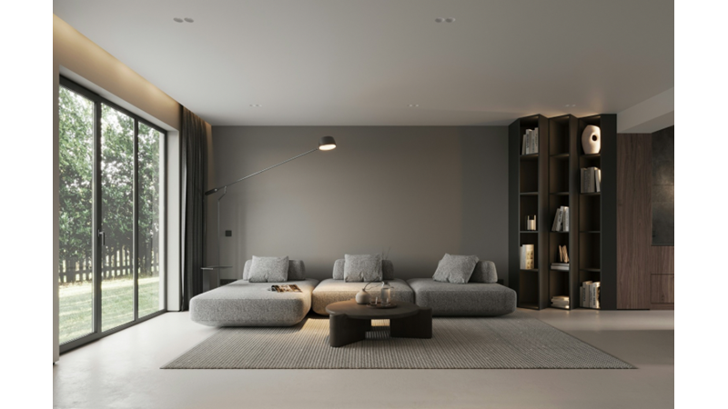 TARZ OLMAK İÇİN BİR SÜRÜ EŞYAYA İHTİYAÇ OLMADIĞINI KANITLAYAN SALON TASARIMI İLE KARŞINIZDAYIZ!