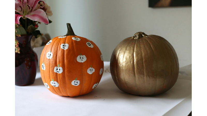 HİÇ AKLIMA GELMEMİŞTİ BALKABAĞINI KÜÇÜK HAYALET BALKABAKLARI İLE SÜSLEMEK